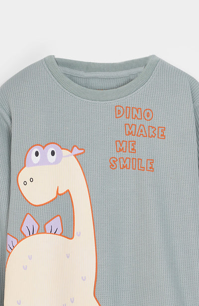 Printed Sweatshirt - IBHK603425 - Shop Now at Leisure Club