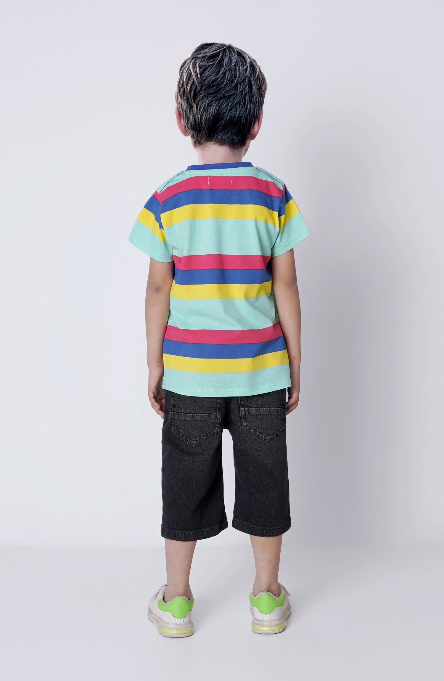 Yarndyed T-Shirt - IBK702124 - Shop Now at Leisure Club