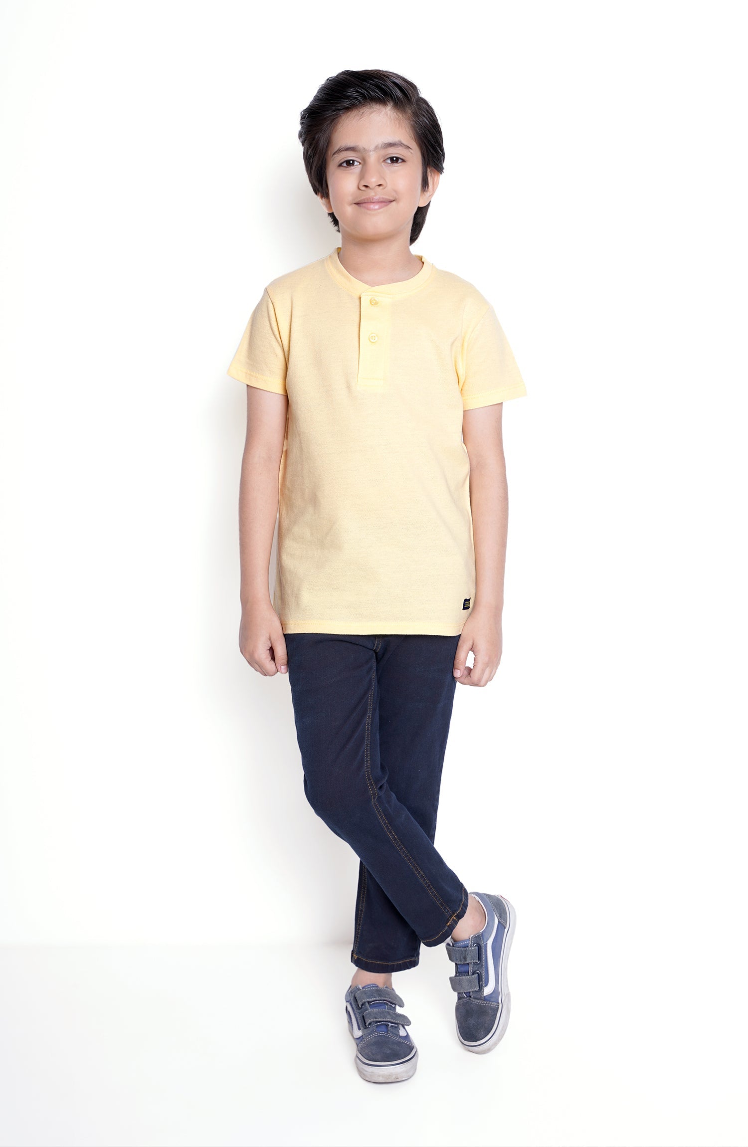 Blue Drop Shoulder T Shirt - IBK902A324 - Shop Now at Leisure Club