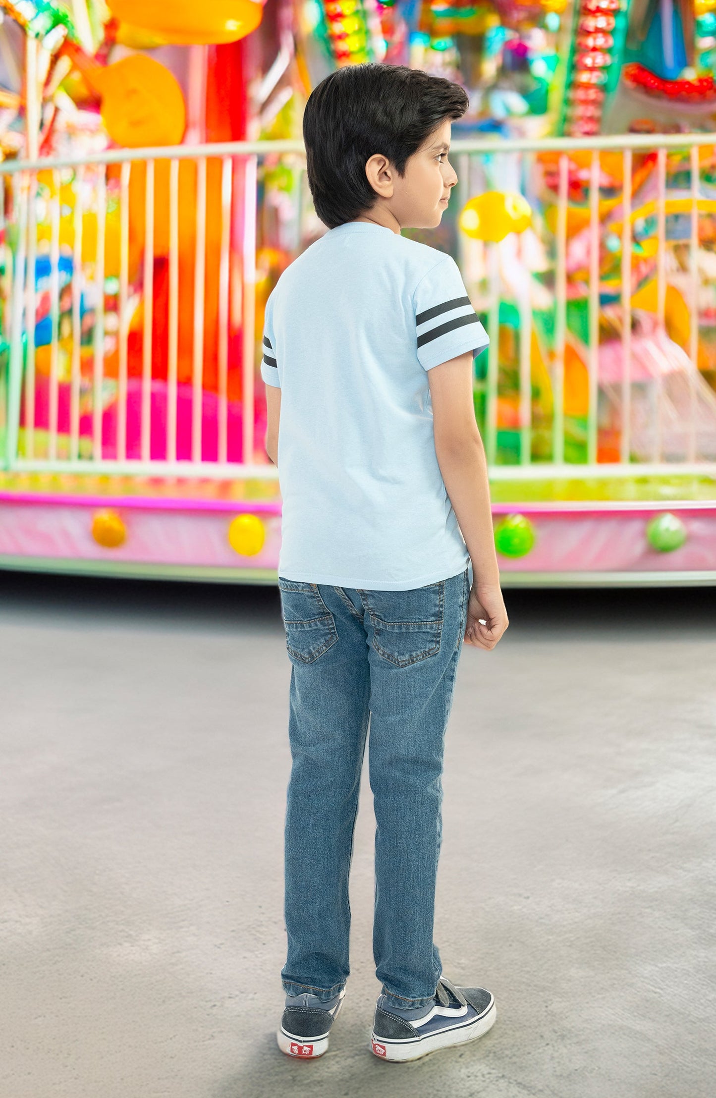 Raglan Sleeve Printed T-Shirt - IBK912324 - Shop Now at Leisure Club