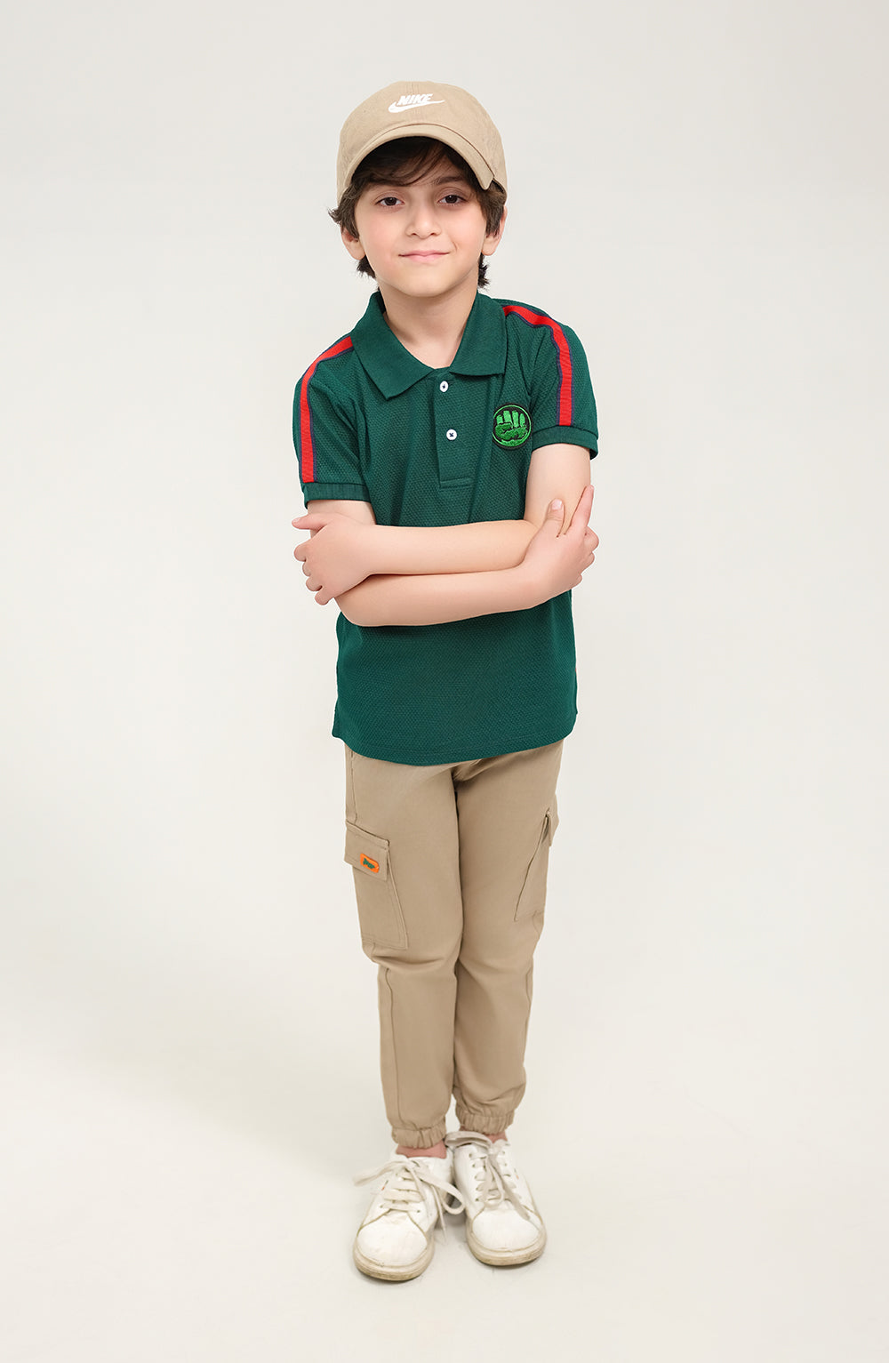 Boys Knitwear Polo Shirt