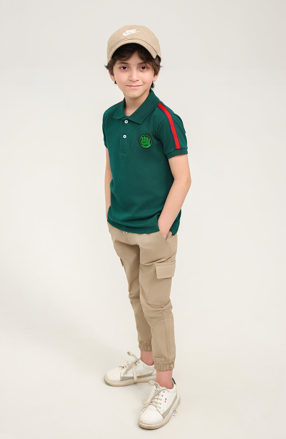 Boys Knitwear Polo Shirt