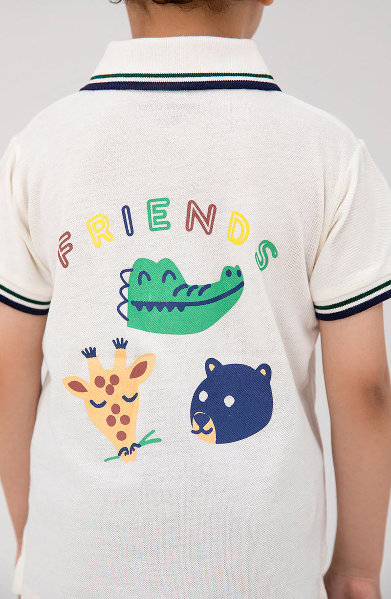 Boys Friends Polo - IBKP701125 - Shop Now at Leisure Club