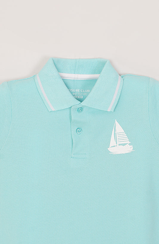 Boys Printed Polo