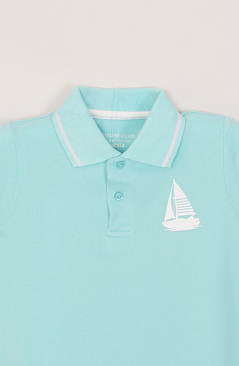 Boys Printed Polo - IBKP753325 - Shop Now at Leisure Club