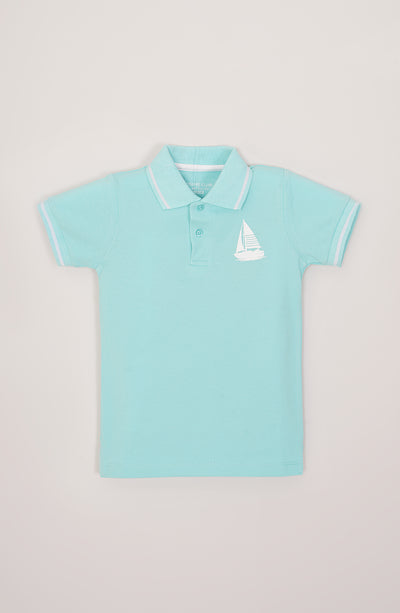 Boys Printed Polo