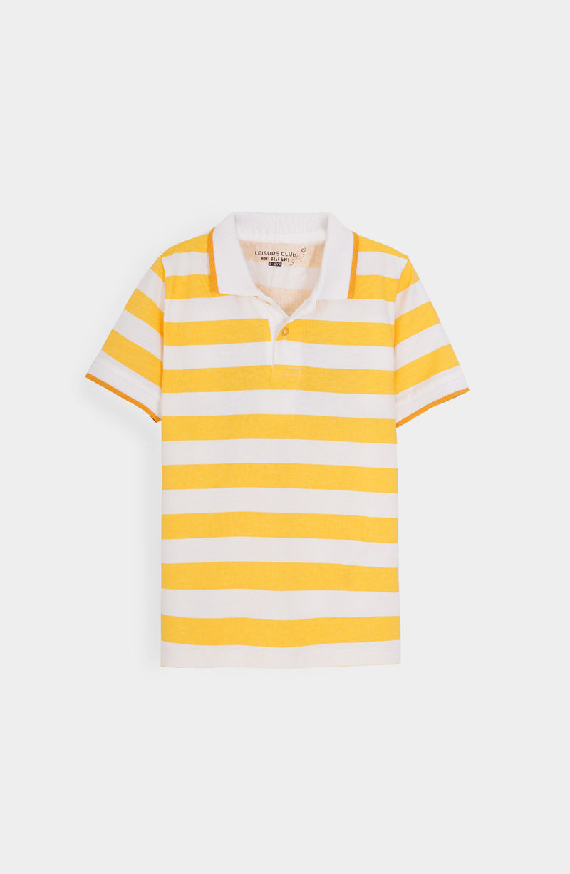 Striper Polo - IBKP754325 - Shop Now at Leisure Club