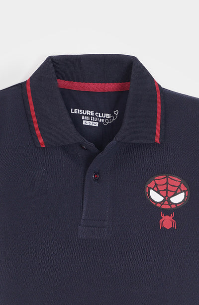 Printed Polo - IBKP757325 - Shop Now at Leisure Club