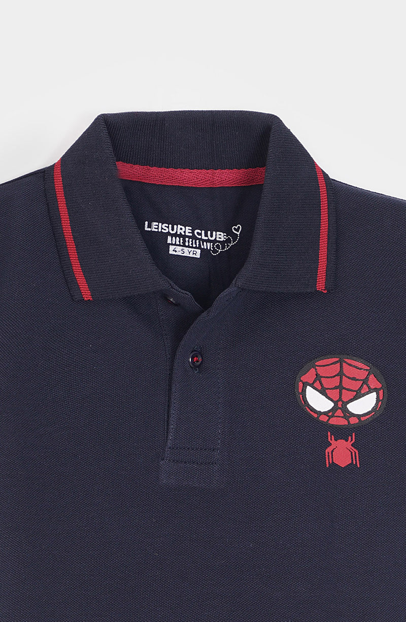 Printed Polo - IBKP757325 - Shop Now at Leisure Club