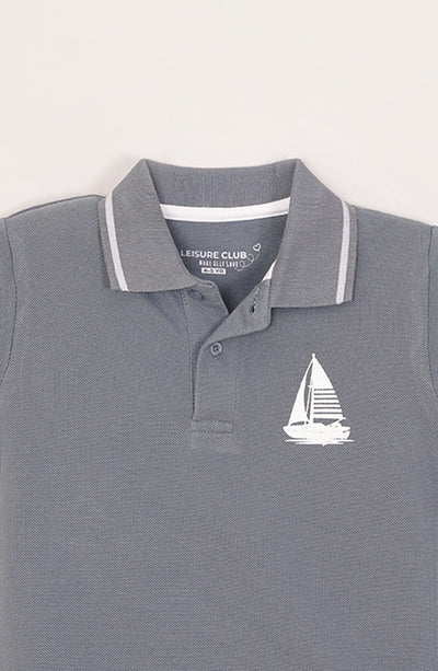 Boys Printed Polo