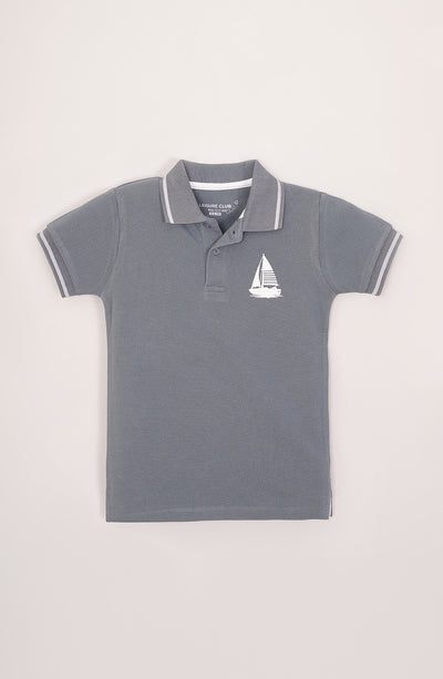 Boys Printed Polo