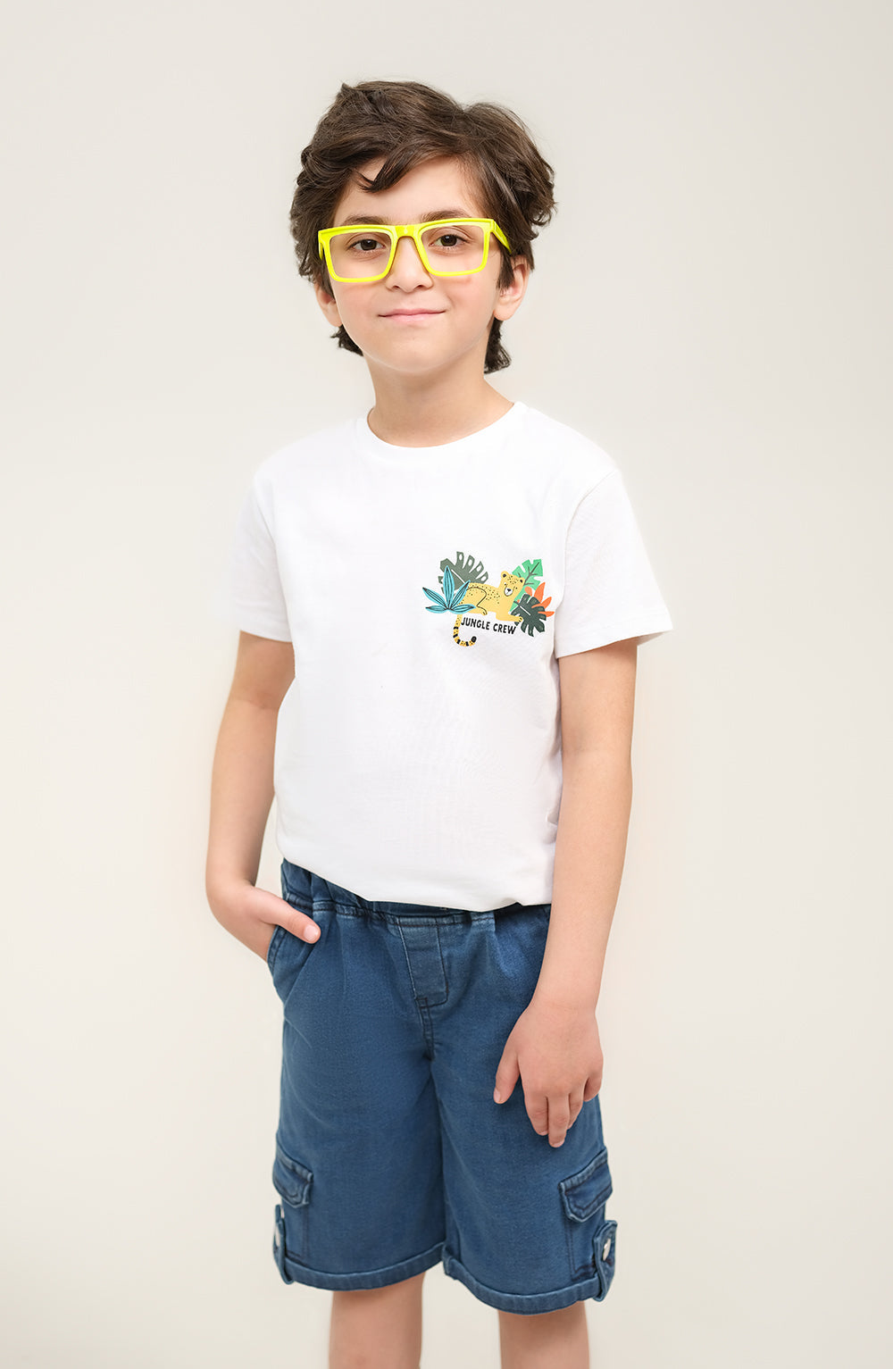 Boys Jungle Crew Tee