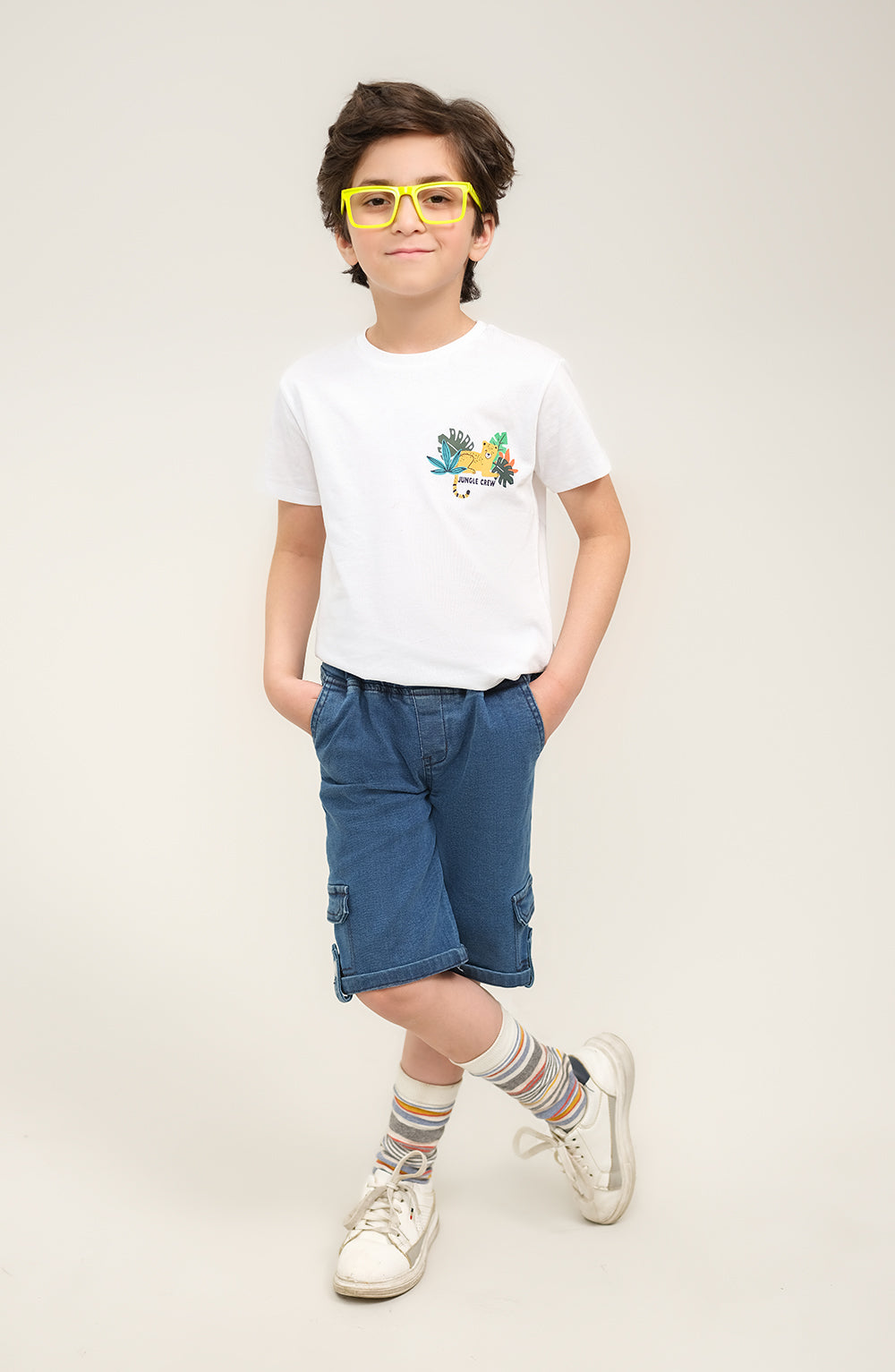Boys Jungle Crew Tee