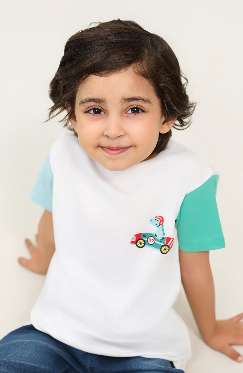 Boys Car 97 Tee - IBKT702125 - Shop Now at Leisure Club
