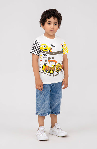 Boys Snoopy Story T-Shirt