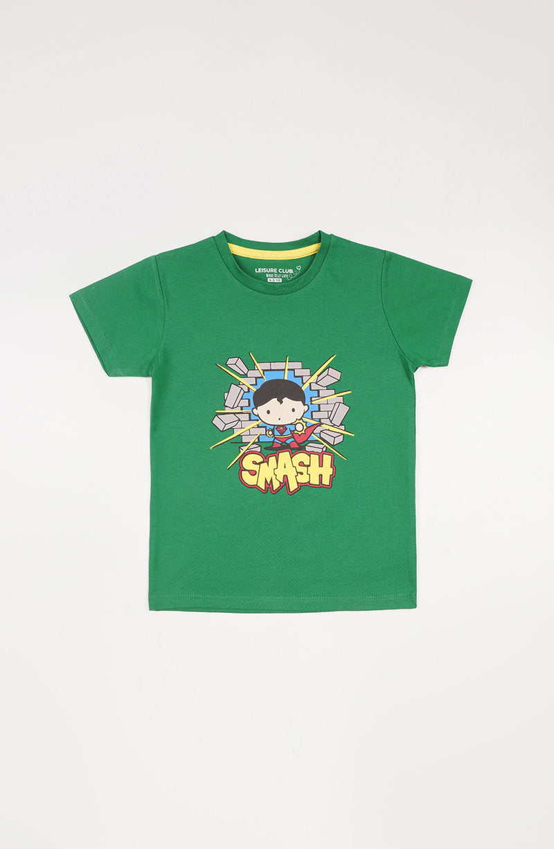 Boys Smash Printed Tee - IBKT758325 - Shop Now at Leisure Club