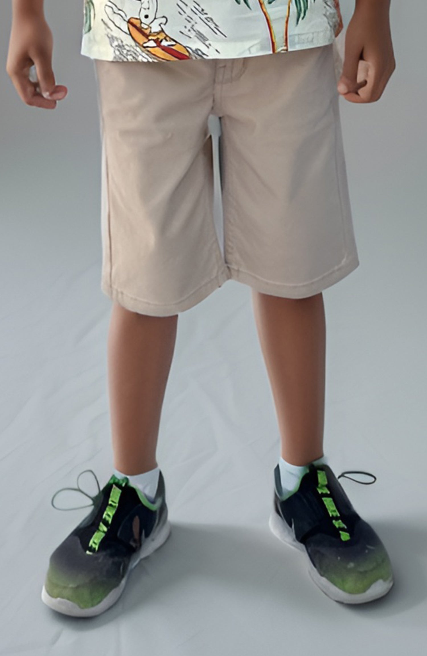 Basic Knee Length Shorts - IBNDS701D124 - Shop Now at Leisure Club