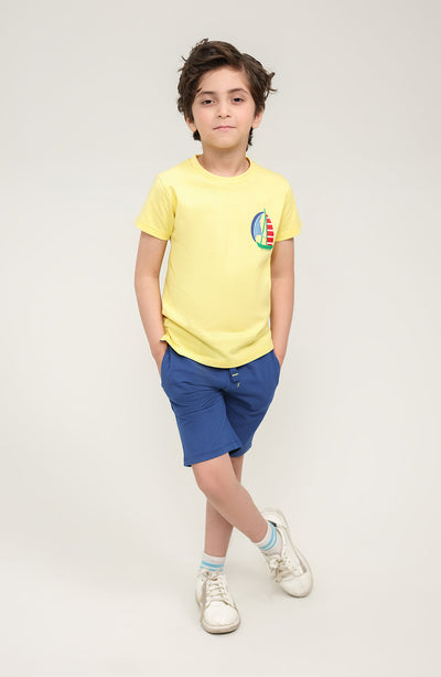 Boys Little Sailor Co-Ord Set