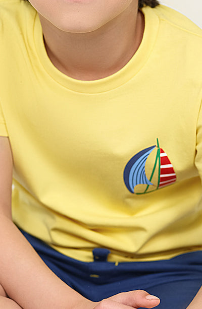 Boys Little Sailor Co-Ord Set - IBSU702125 - Shop Now at Leisure Club