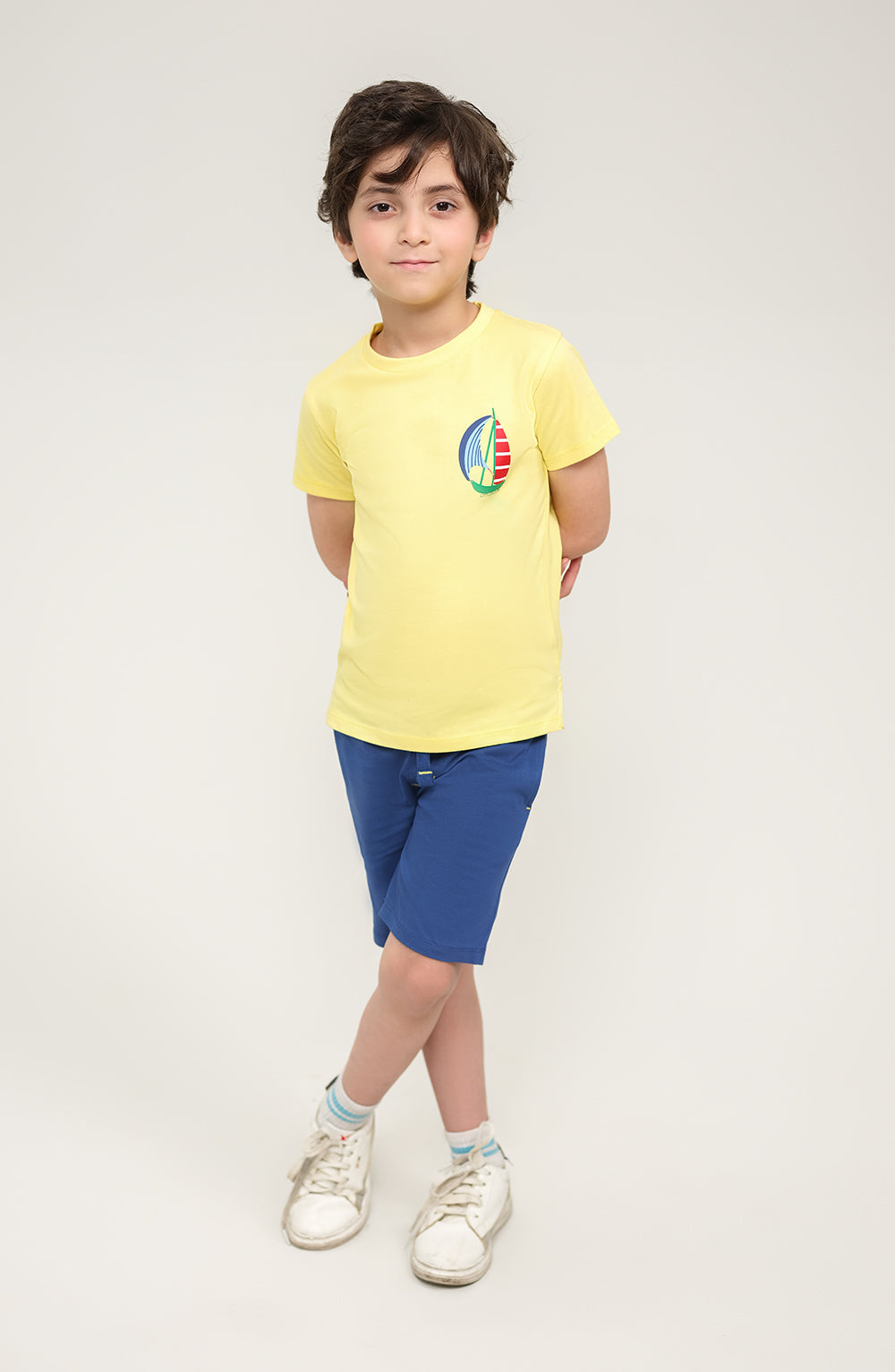 Boys Little Sailor Co-Ord Set