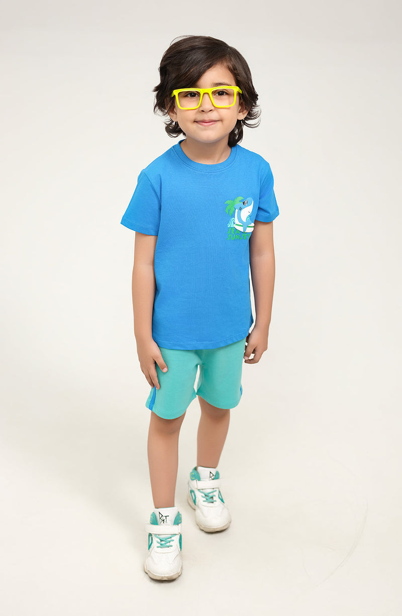 Boys Sea & Sunset Co-Ord Set - IBSU704125 - Shop Now at Leisure Club
