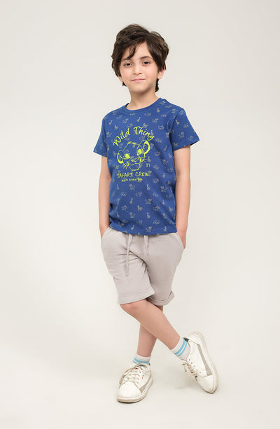 Boys Knitwear Co-Ord Shirt