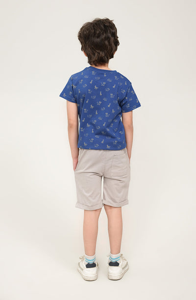 Boys Knitwear Co-Ord Shirt