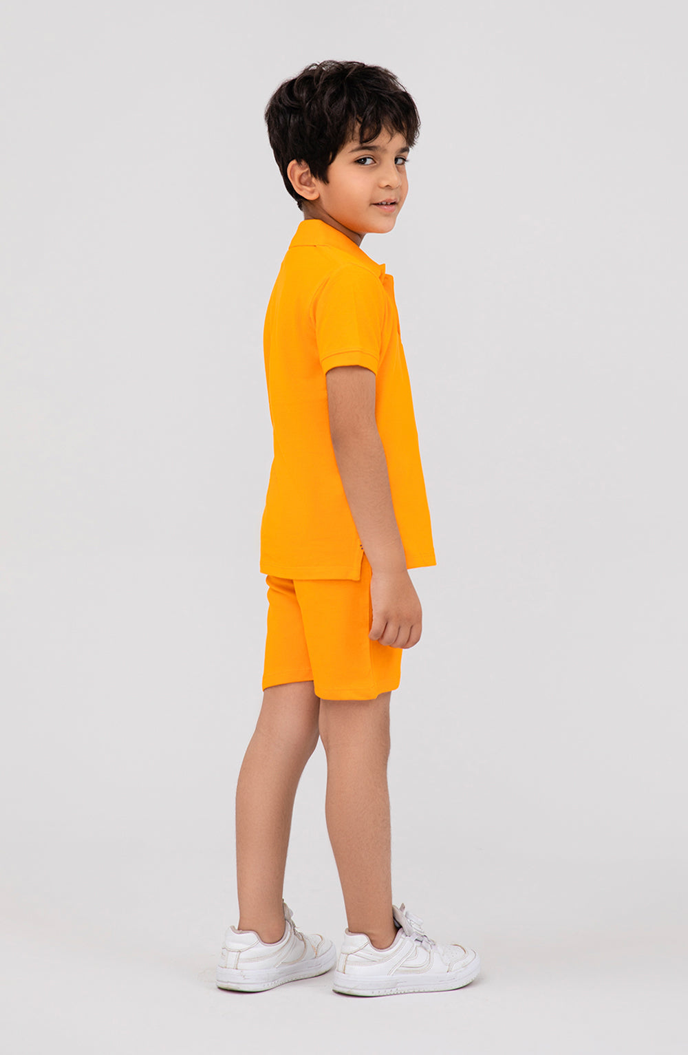 Boys Basic Polo Co-Ord Set
