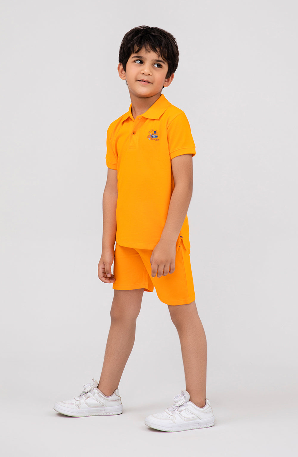 Boys Basic Polo Co-Ord Set
