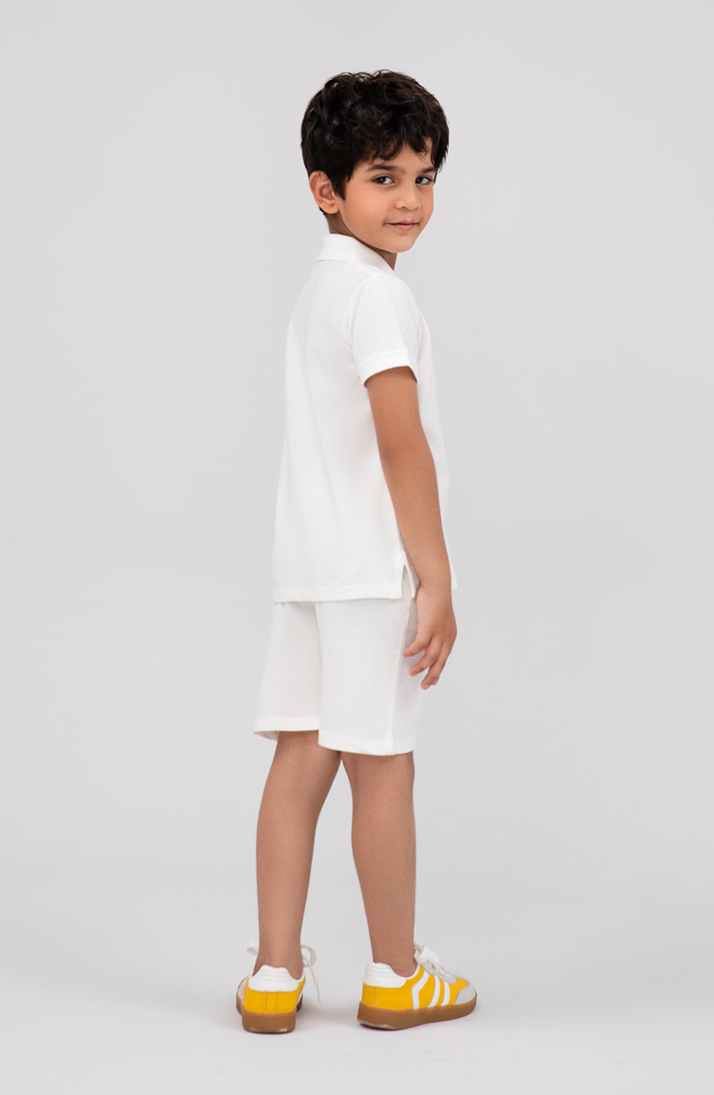 Boys Basic Polo Co-Ord Set
