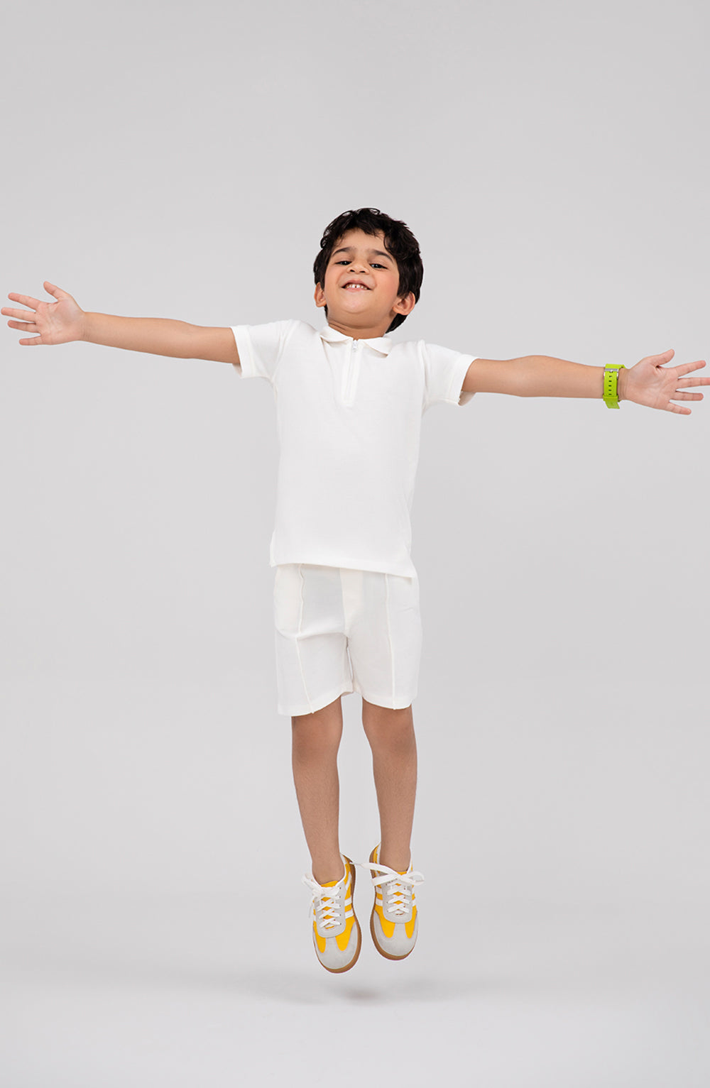Boys Basic Polo Co-Ord Set