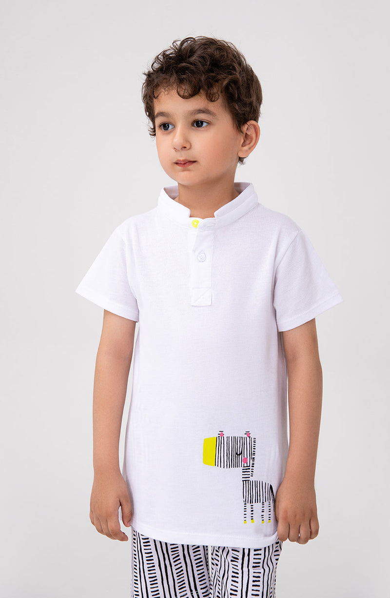 Boys Zebra Co-Ord Set - IBSU716325 - Shop Now at Leisure Club