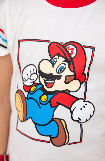 Boys Super Mario Co-Ord Set - IBSU718325 - Shop Now at Leisure Club