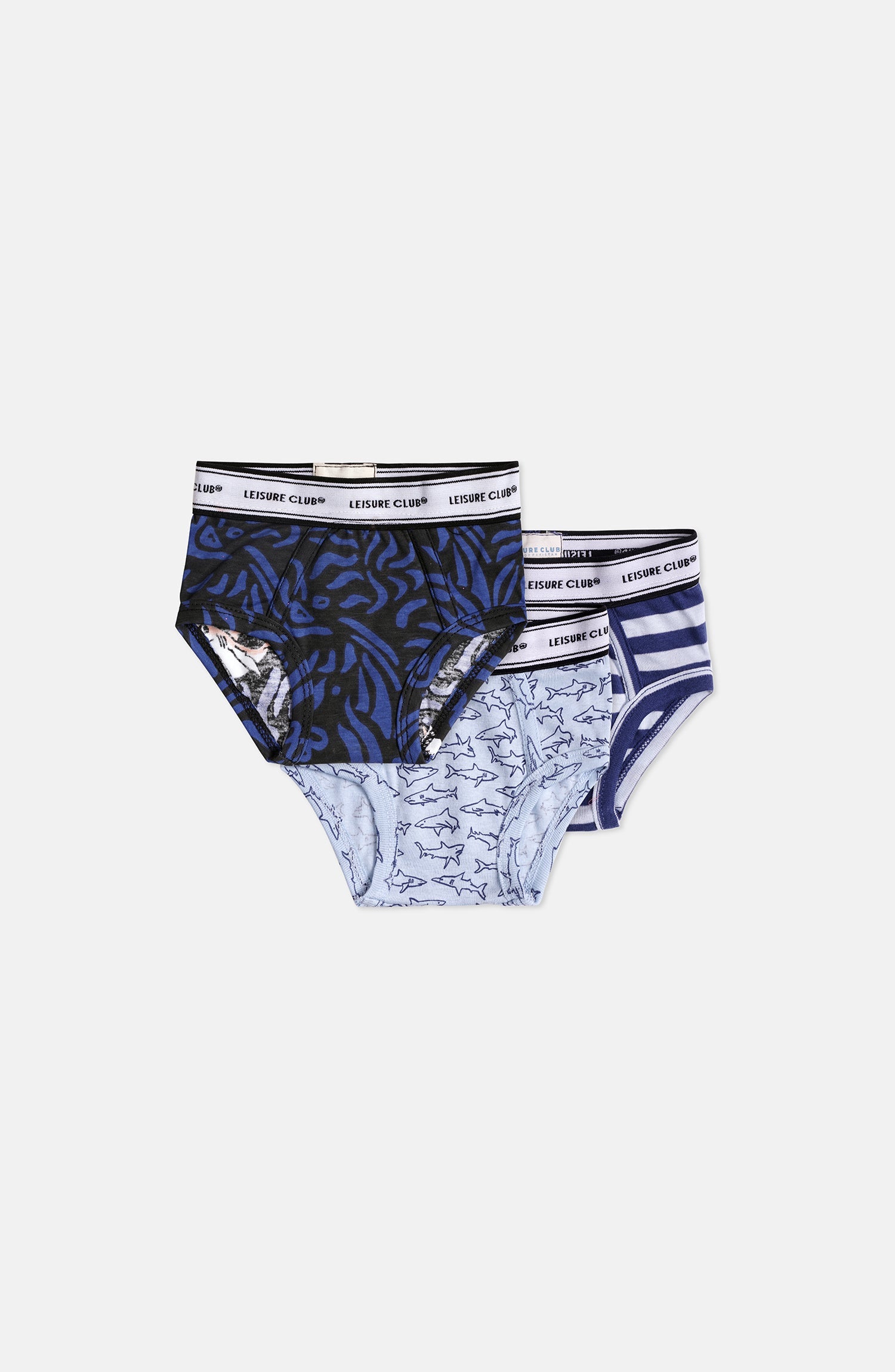 Printed 3 Pack Underwear - IBU901A323 - Shop Now at Leisure Club