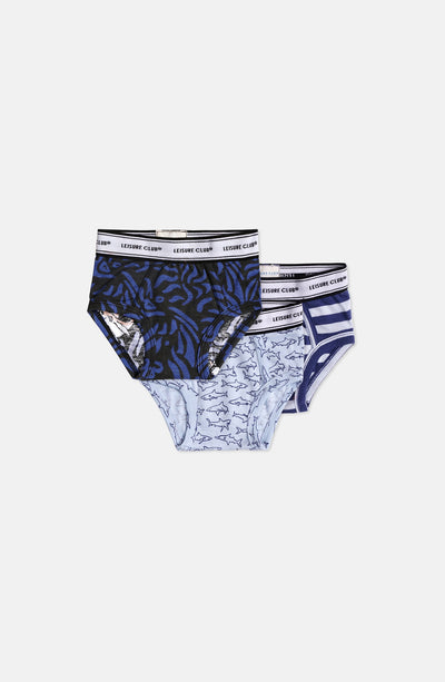 Printed 3 Pack Underwear - IBU901A323 - Shop Now at Leisure Club