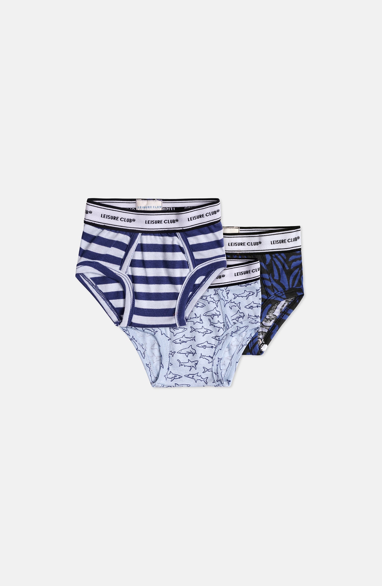 Printed 3 Pack Underwear - IBU901A323 - Shop Now at Leisure Club