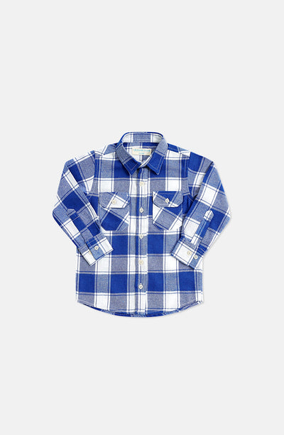 Infant Boys Flannel Shirt - IBW602423 - Shop Now at Leisure Club