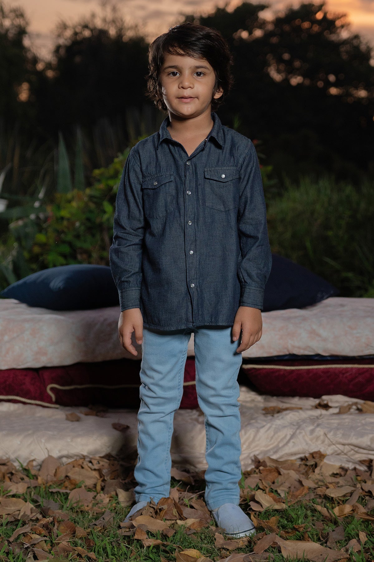 Denim Doublepocketshirt
