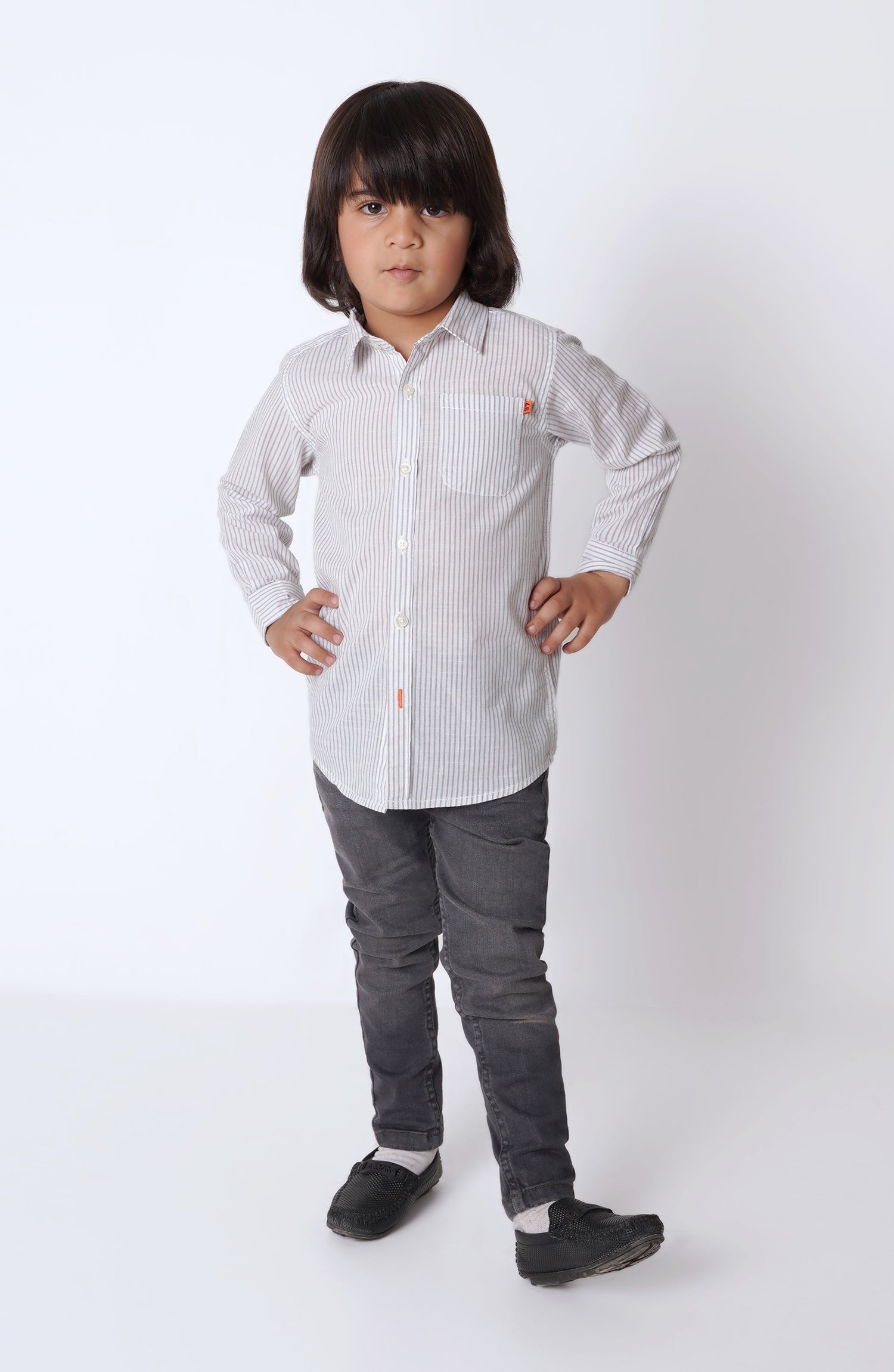 Infant Boys Striper Shirt - IBW701B124 - Shop Now at Leisure Club