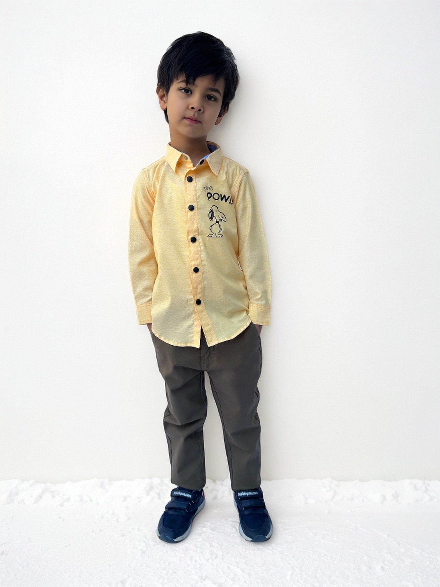 Infant Boys Snoopy Shirt - IBW705124 - Shop Now at Leisure Club