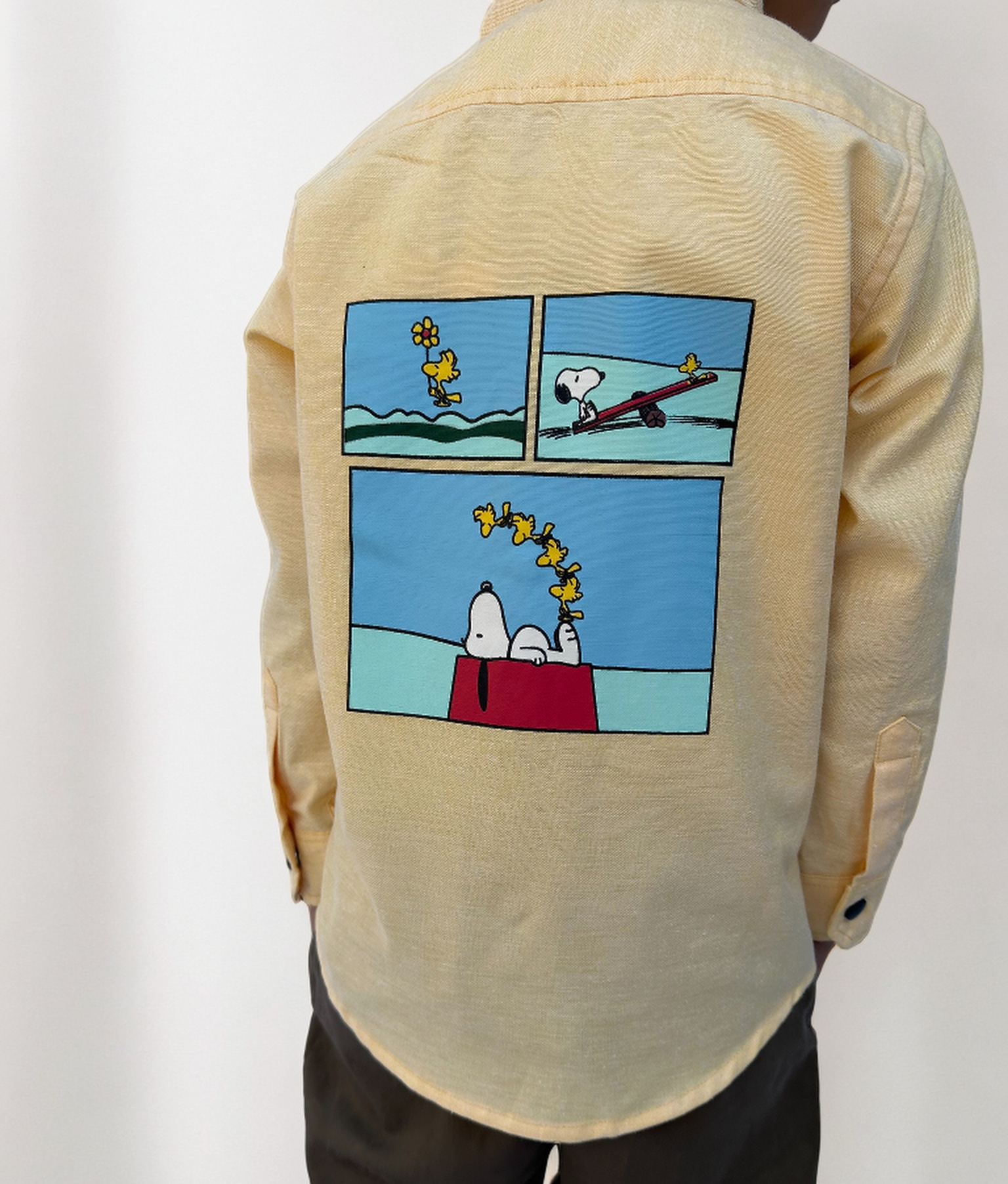 Infant Boys Snoopy Shirt - IBW705124 - Shop Now at Leisure Club