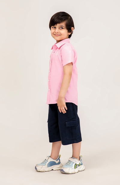 Boys Oxford Pink Shirt