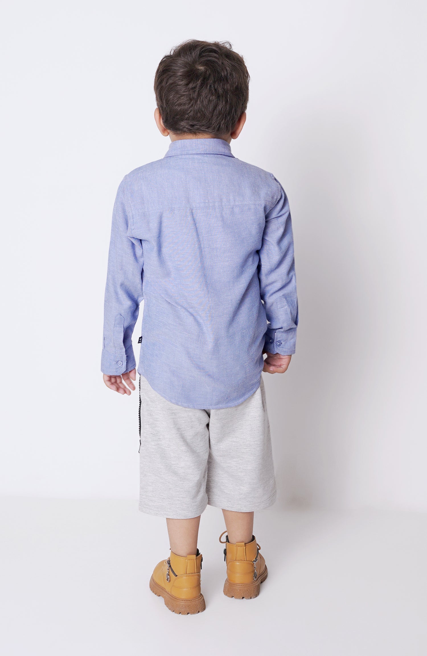 Infant Boys Button Down Basic - IBW708C124 - Shop Now at Leisure Club