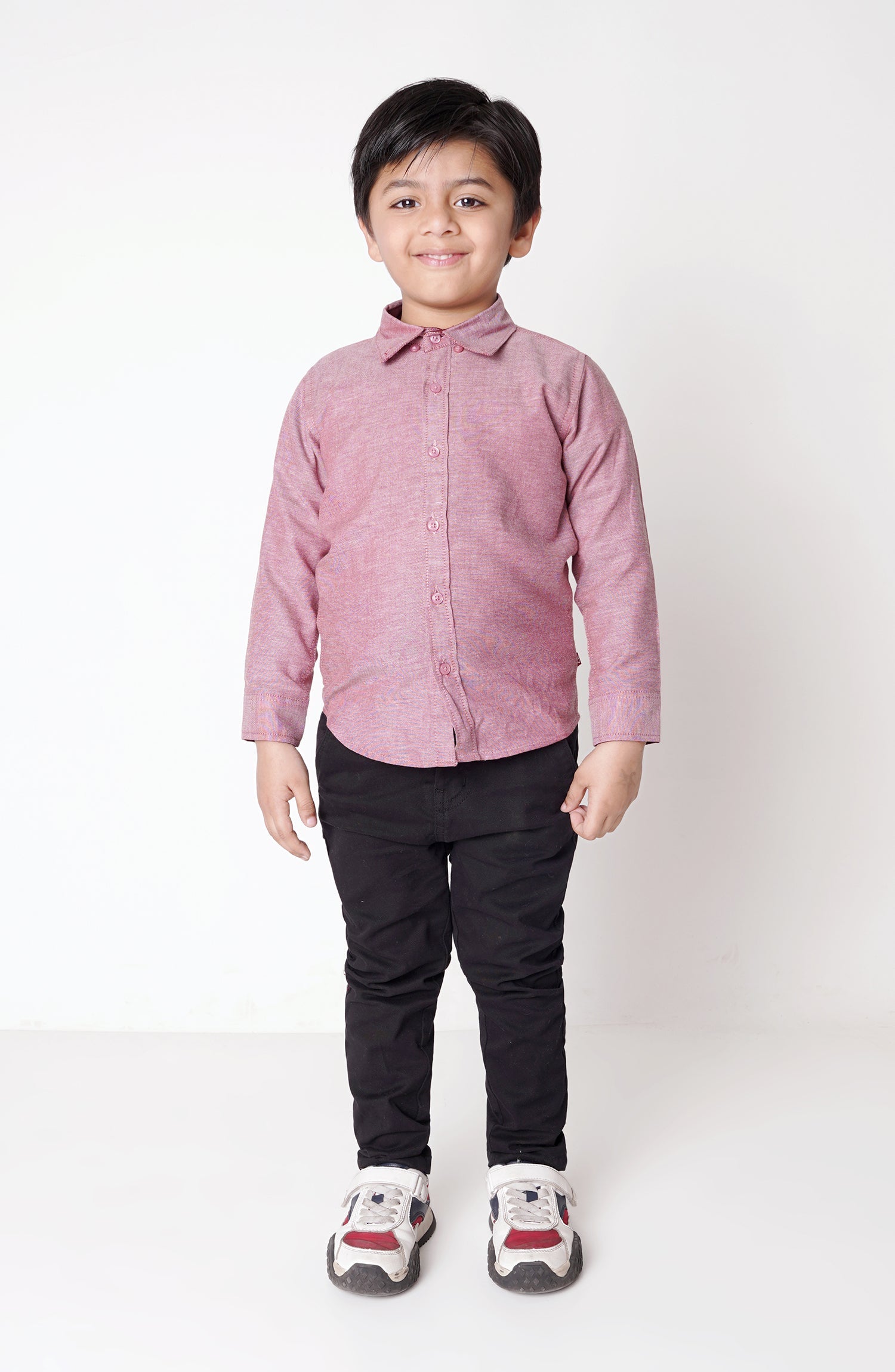 Infant Boys Button Down Basic - IBW708D124 - Shop Now at Leisure Club