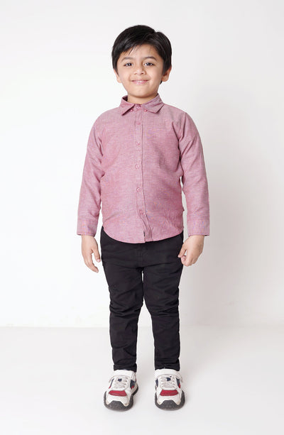 Infant Boys Button Down Basic - IBW708D124 - Shop Now at Leisure Club