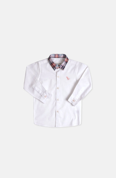 Infant Boys Oxford Shirt - IBW913323 - Shop Now at Leisure Club