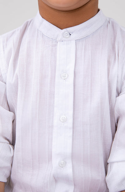 Boys White & Blue Co-ord Set - IBWSU700125 - Shop Now at Leisure Club