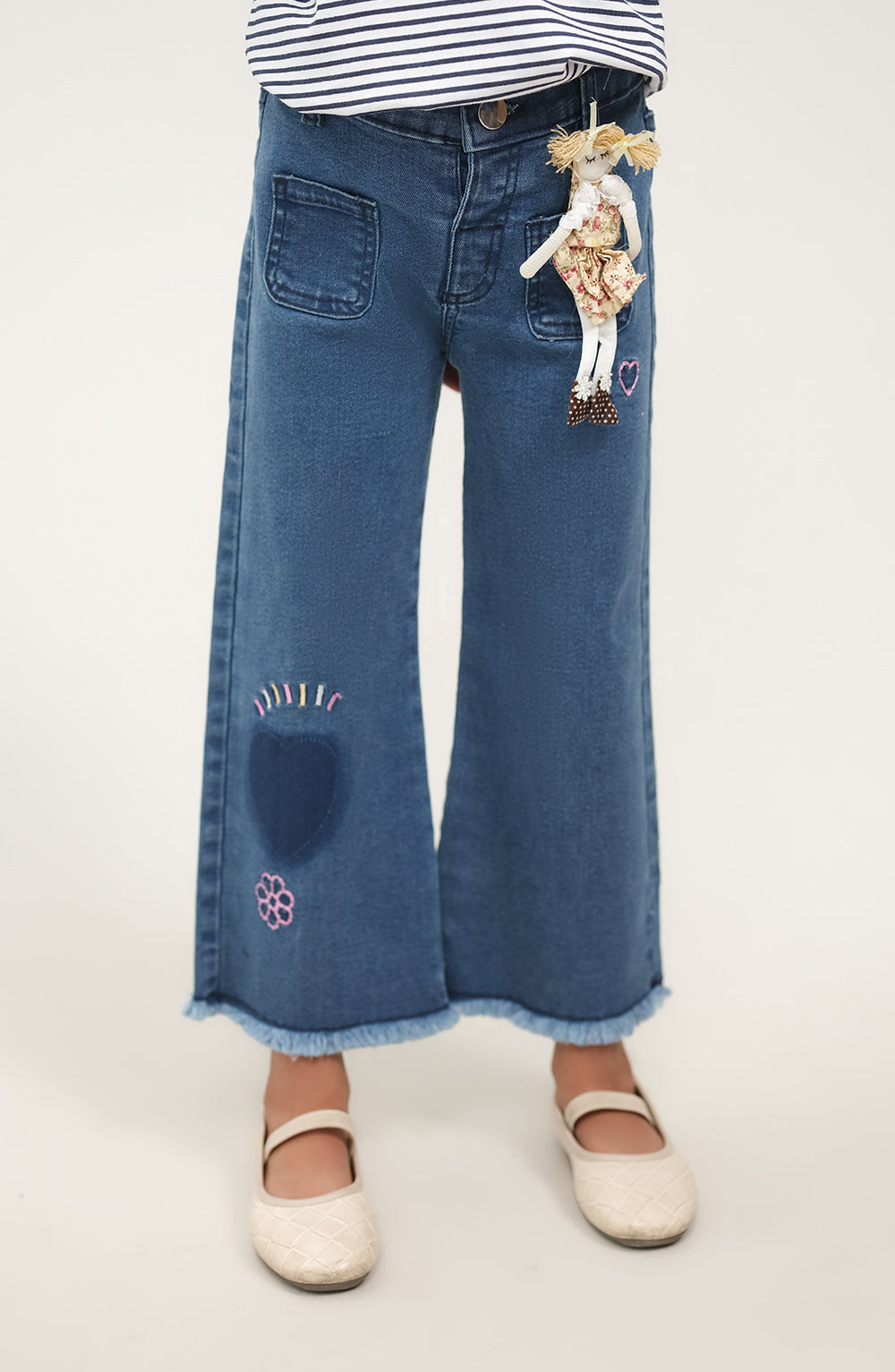 Girls Denim Pants - IGD701125 - Shop Now at Leisure Club