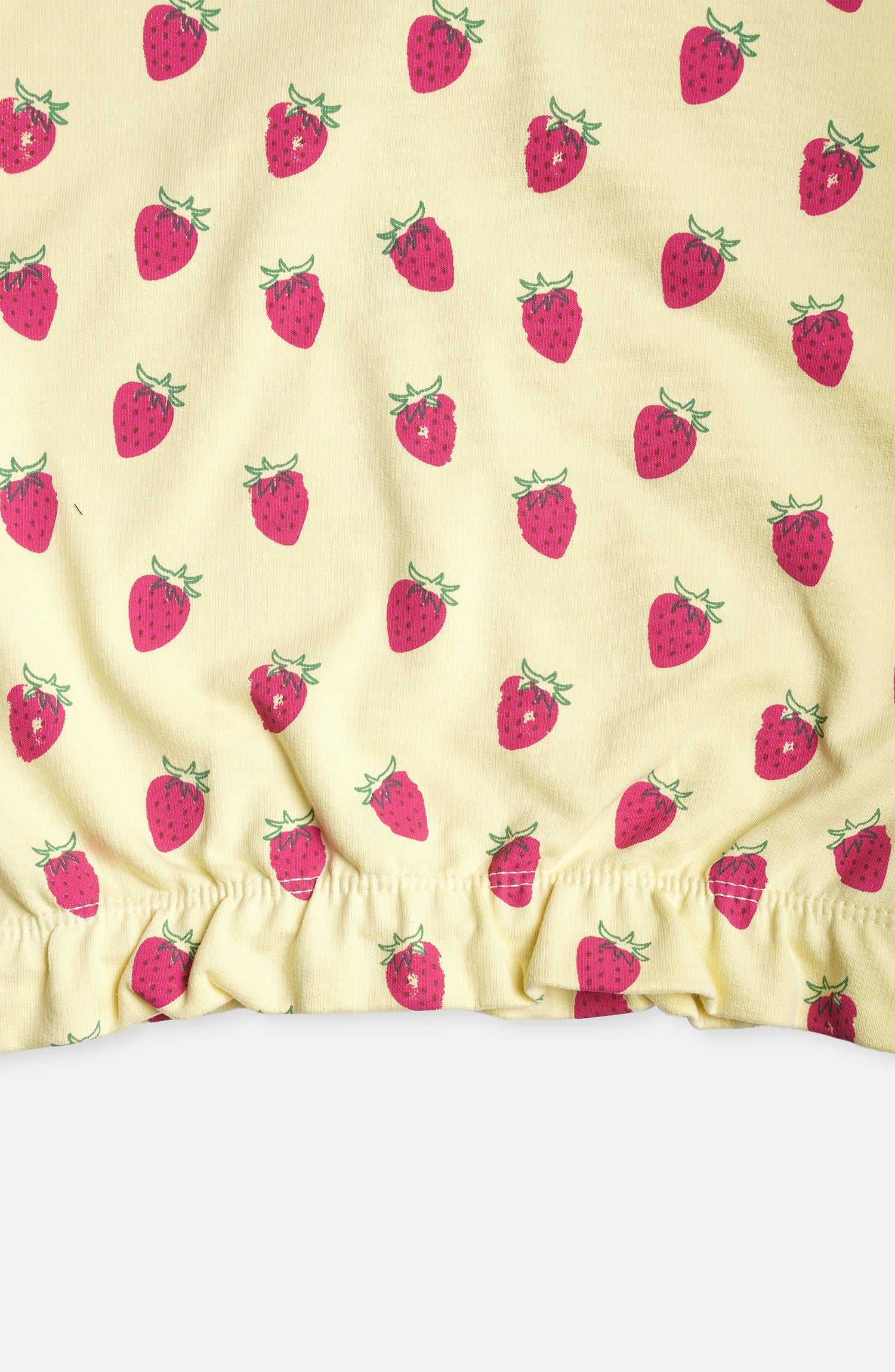 Strawberry Print Hoodie - IGHK600424 - Shop Now at Leisure Club
