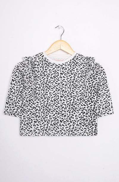 Leopard Print Sweatshirt - IGHK607424